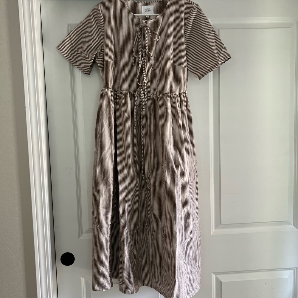 Shop Henley Nora Stripe Midi